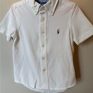 White Polo Kids Shirt